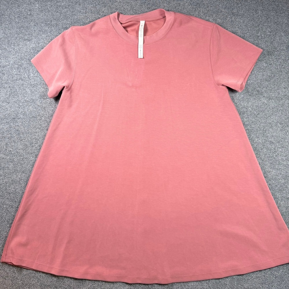 lululemon athletica Short Sleeve Tee Dress in Dusty Rose